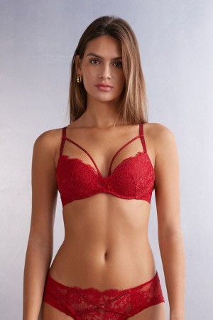 Intimissimi A Special Moment Gioia Push-up Bra Rød | SN-ITMSM56804