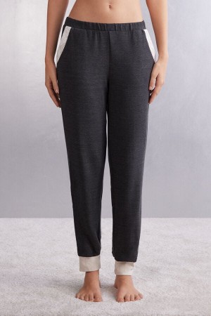 Intimissimi Baby It’S Cold Outside Modal And Ull Jogger Pants Grå | SN-ITMSM58303