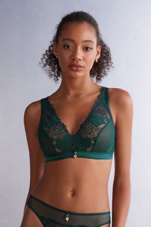 Intimissimi Be Your Own Muse Lara Triangle Bra Grønn | SN-ITMSM56905