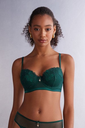 Intimissimi Be Your Own Muse Sofia Balconette Bra Grønn | SN-ITMSM56591