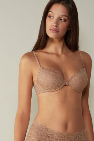 Intimissimi Bellissima Push-up Bra In Blonder Beige | SN-ITMSM56743
