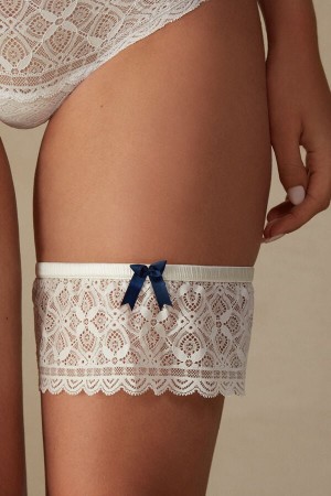 Intimissimi Blonder Garter Hvite | SN-ITMSM57889