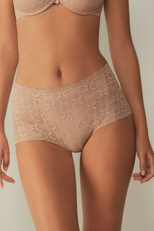 Intimissimi Blonder High Liv Hipster Beige | SN-ITMSM57675