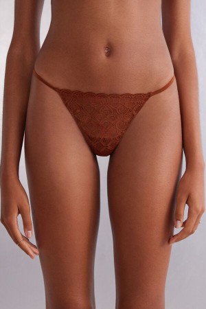 Intimissimi Blonder String Thong Oransje | SN-ITMSM57737