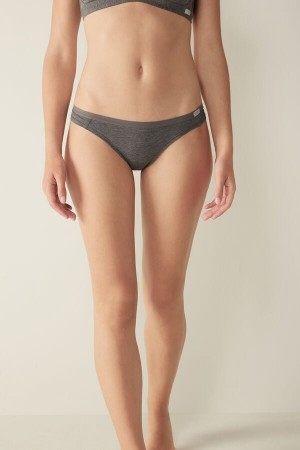 Intimissimi Bomull Brazilian Grå | SN-ITMSM57425