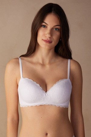 Intimissimi Claudia Balconette Bra In Blonder Hvite | SN-ITMSM56494