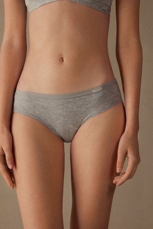 Intimissimi Cozy Panties In Bomull Grå | SN-ITMSM57574