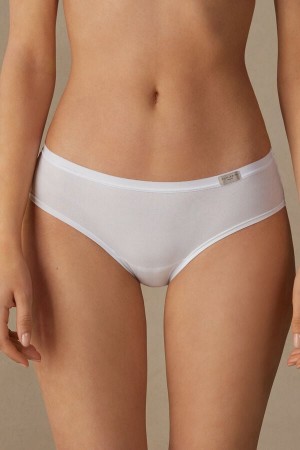 Intimissimi Cozy Panties In Bomull Hvite | SN-ITMSM57573