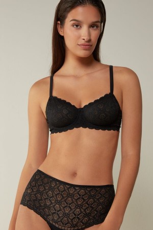Intimissimi Daniela Balconette Bra In Blonder Svarte | SN-ITMSM56449
