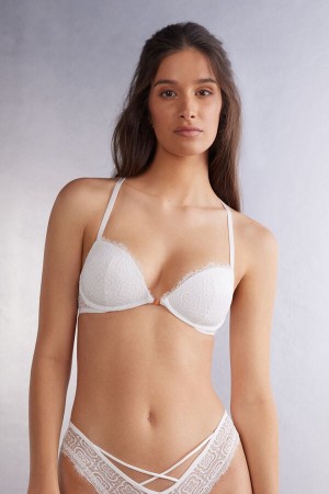 Intimissimi Delicious Silvia Push-up Bra Hvite | SN-ITMSM57328