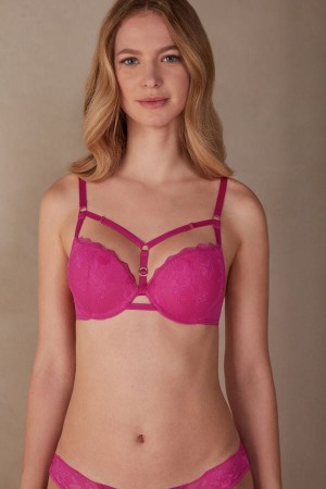 Intimissimi Fearless Femininity Elettra Super Push-up Bra Rosa | SN-ITMSM57261