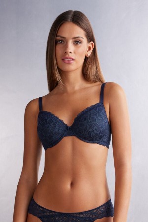 Intimissimi Francesca Balconette Bra In Blonder Blå | SN-ITMSM57381