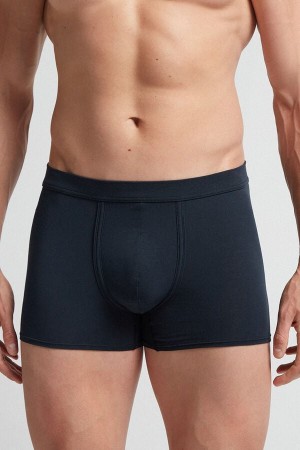 Intimissimi Fresh Supima® Bomull Boxers Blå | SN-ITMSM58503