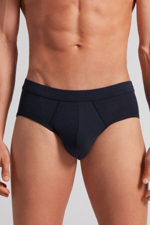 Intimissimi Fresh Supima® Bomull Briefs Blå | SN-ITMSM58567