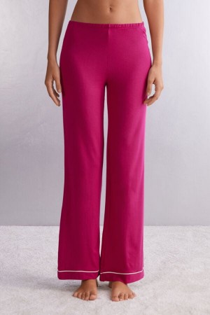 Intimissimi Full Length Modal Palazzo Pants Rosa | SN-ITMSM58279