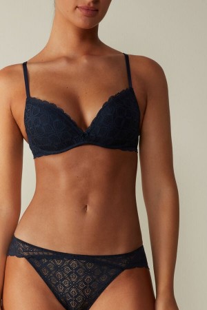 Intimissimi Low Rise Blonder Panties Blå | SN-ITMSM57560