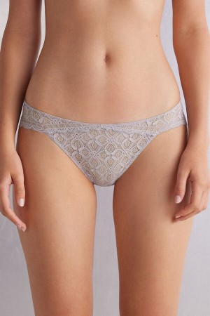 Intimissimi Low Rise Blonder Panties Grå | SN-ITMSM57611
