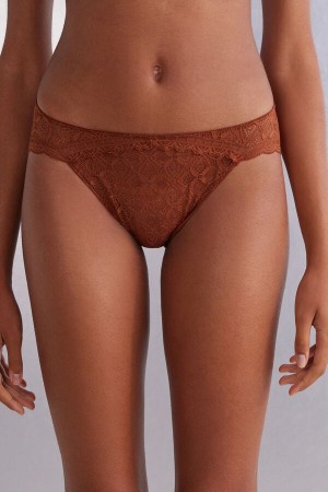 Intimissimi Low Rise Blonder Panties Oransje | SN-ITMSM57604