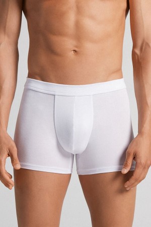 Intimissimi Modal And Silk Boxers Hvite | SN-ITMSM58458
