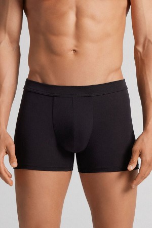 Intimissimi Modal And Silk Boxers Svarte | SN-ITMSM58528