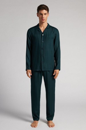Intimissimi Modal Pajama Set Grønn | SN-ITMSM58708