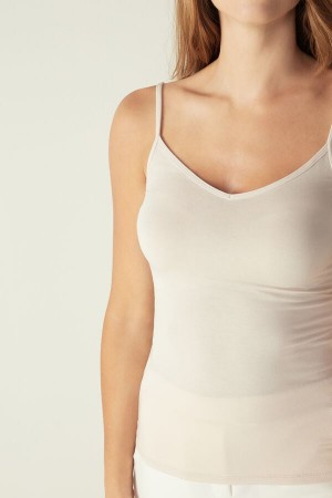 Intimissimi Modal Top Beige | SN-ITMSM57922