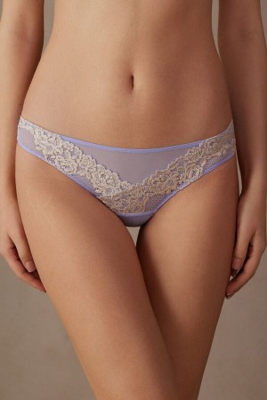 Intimissimi Pretty Flowers Brazilian Lilla | SN-ITMSM57462