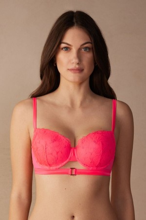 Intimissimi Pure Joy Sofia Balconette Bra Rosa | SN-ITMSM56521