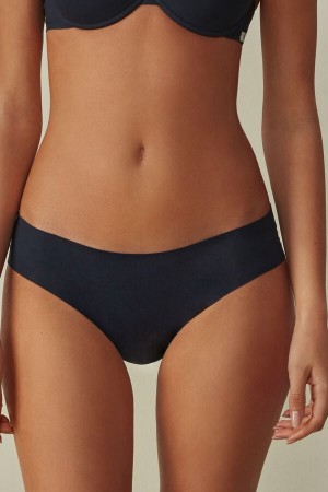Intimissimi Seamless Supima® Bomull Panties Blå | SN-ITMSM57530
