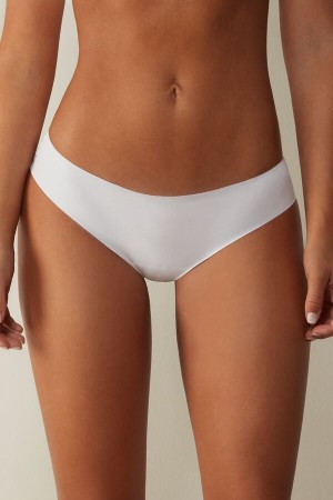 Intimissimi Seamless Supima® Bomull Panties Hvite | SN-ITMSM57650