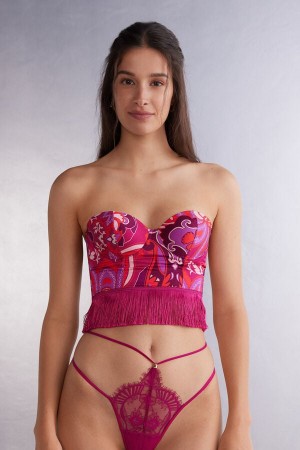 Intimissimi Sensual Flowers Giada Structu Top Rosa | SN-ITMSM57852