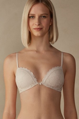 Intimissimi Silvia Push-up Bra In Blonder Beige | SN-ITMSM57121