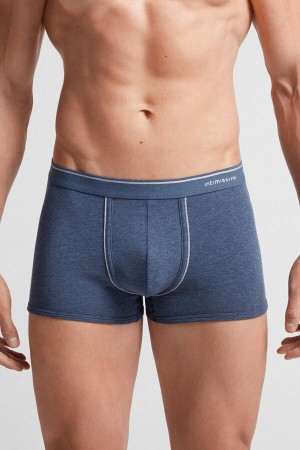 Intimissimi Supima® Bomull Boxers Blå | SN-ITMSM58463