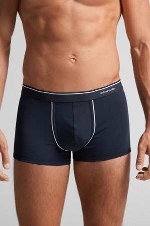 Intimissimi Supima® Bomull Boxers Blå | SN-ITMSM58479