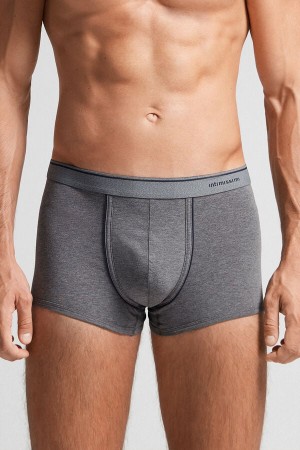 Intimissimi Supima® Bomull Boxers Mørke Grå | SN-ITMSM58462