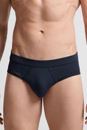 Intimissimi Supima® Bomull Briefs Blå | SN-ITMSM58538