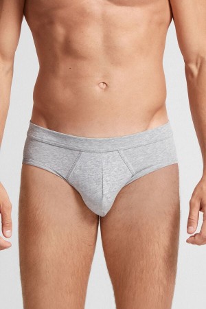 Intimissimi Supima® Bomull Briefs Grå | SN-ITMSM58546