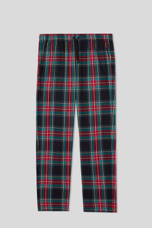 Intimissimi Tartan Full Length Pants In Brushed Cloth Multicolor | SN-ITMSM58769