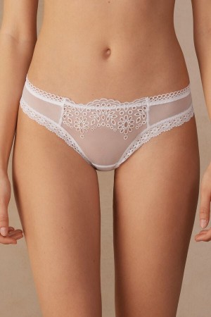 Intimissimi Timeless Simplicity Brazilian Hvite | SN-ITMSM57468