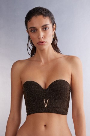 Intimissimi Twinkle Twinkle Little Star Gioia Bandeau Bustier Svarte | SN-ITMSM57858