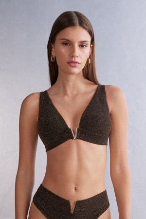 Intimissimi Twinkle Twinkle Little Star Triangle Bra Svarte | SN-ITMSM56700