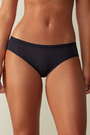 Intimissimi Ultralight Supima® Bomull Briefs Blå | SN-ITMSM57555